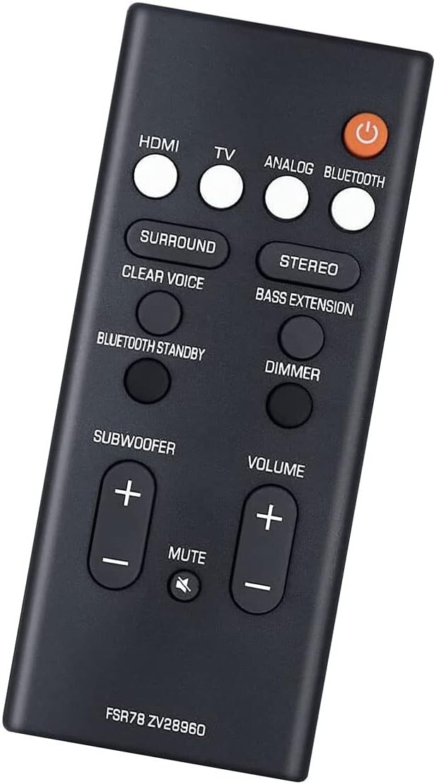 Replaced Remote Control FSR78 ZV28960 For Yamaha Home Audio