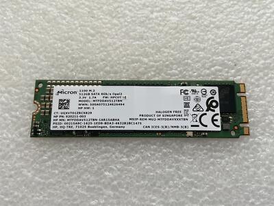 Für HP 922980-001 Micron 1100 M.2 SATA OPAL2 MTFDDAV512TBN SSD Solid State Drive