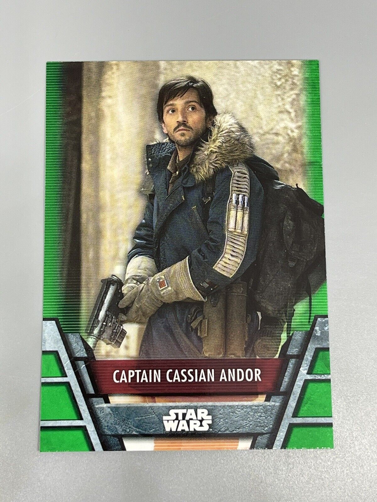 2020 Topps Star Wars Holocron Series Green #REB-24 Captain Cassian