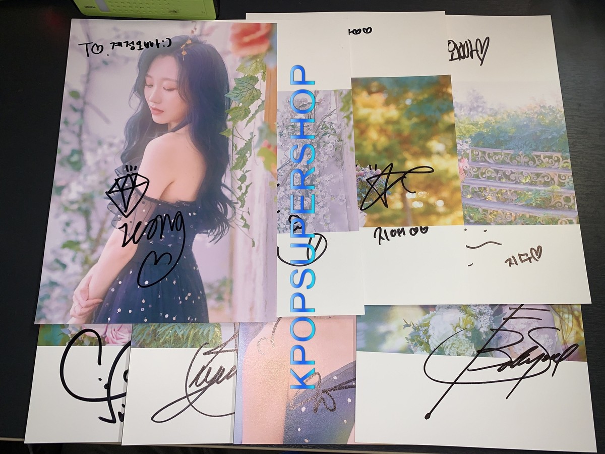 Lovelyz 5th Mini Album Sanctuary Limited Ed Autographed Signed CD