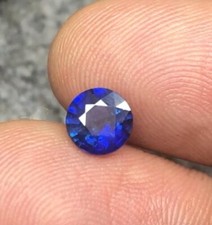 6MM ROUND SRILANKA UNIQUE NATURAL BLUE SAPPHIRE GEMSTONE