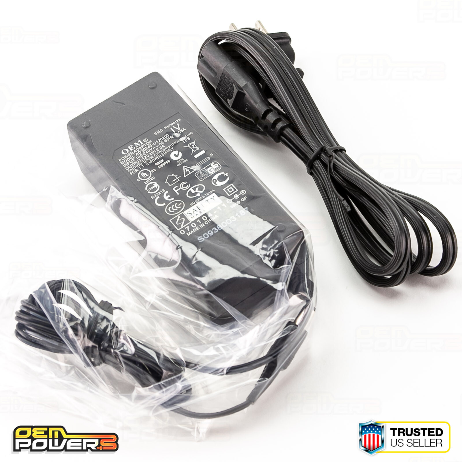 Smcd3g Genuine OEM SMC Networks SMCD3G CCR BIZ SMCD3GN 12V 2A AC Adapter Power ...