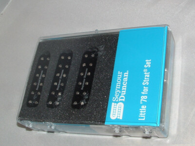 Seymour Duncan Little 78 for Strat Set BLACK New with Warranty