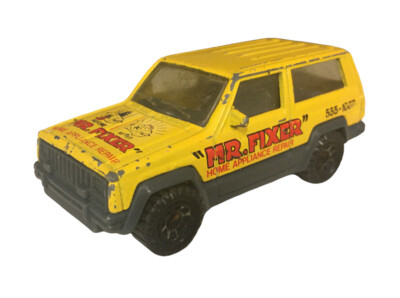 ⚡⚡⚡ Vintage 1986 Matchbox Jeep Cherokee 