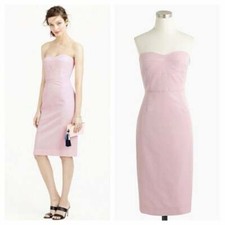 J CREW NWT Rory Strapless in Classic Faille 10 $200 Lavender Dust * Stunning!