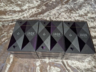 New Brick Theory 11 JAQK Purple Amethyst Limited Playing Cards Lot of 12 decks