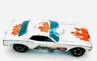 Hot Wheels Redline 1971 Snake II Enamel White Coca Cola Originals Decals