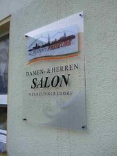 Infotafel  Acrylschild  Beschilderung  Agentur  Büro  Firma  Kanzlei