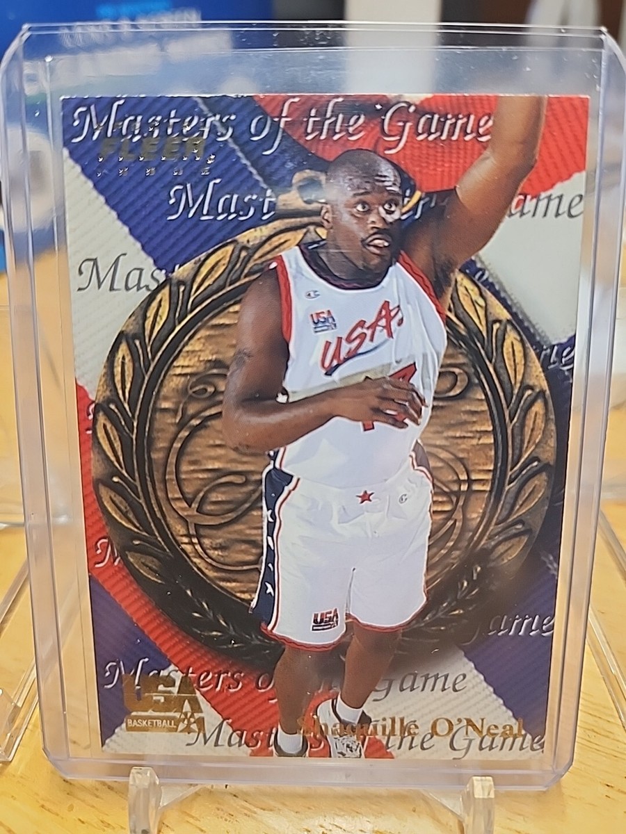 その他 NBA Autograph Card Shaquille O'neal 1996 FLEER SPECIAL ISSUE MASTERS OF THE GAME #36 SHAQUILLE O'NEAL