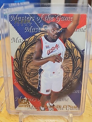 1996 FLEER SPECIAL ISSUE MASTERS OF THE GAME #36 SHAQUILLE O'NEAL