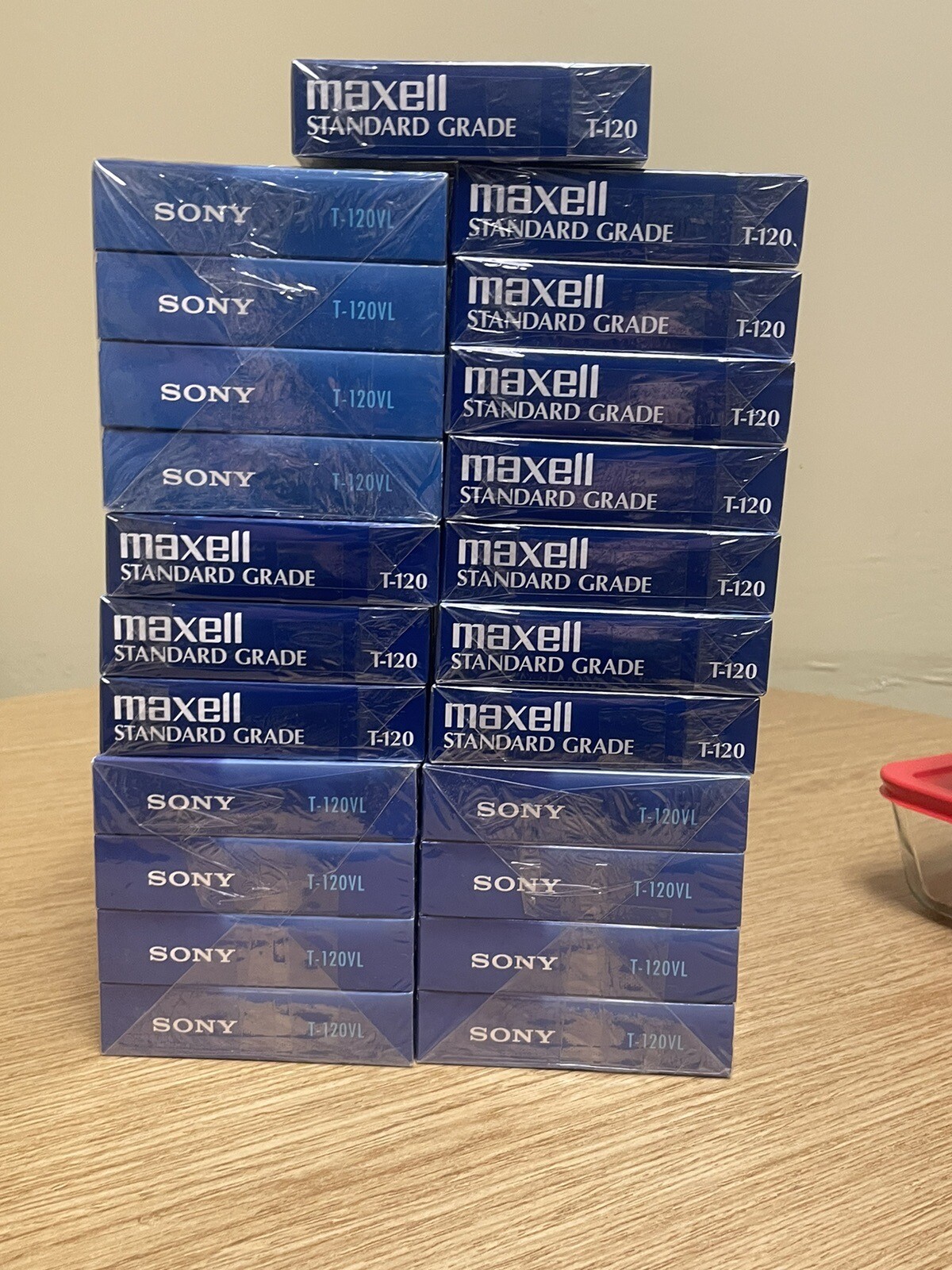 Lot Of 23 Blank VHS Tapes eBay