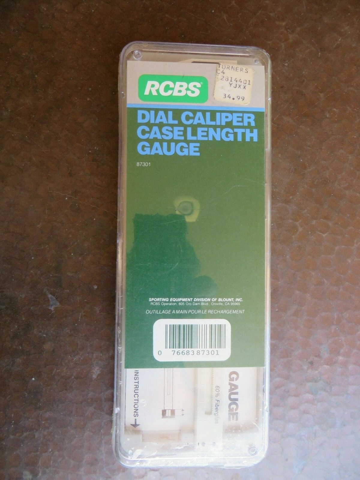 RCBS Dial Caliper Case Length Gauge 87301 for sale online eBay