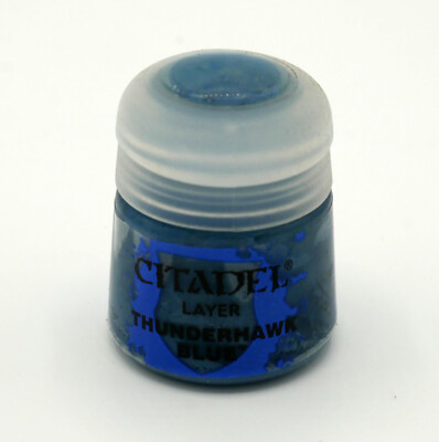 Games Workshop Citadel Paint Pots OOP Layer: Thunderhawk Blue, 22-53