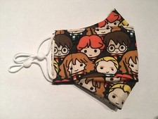 Homemade Harry Potter 100 Cotton Fabric Face Mask For Kids FREE SHIPPING