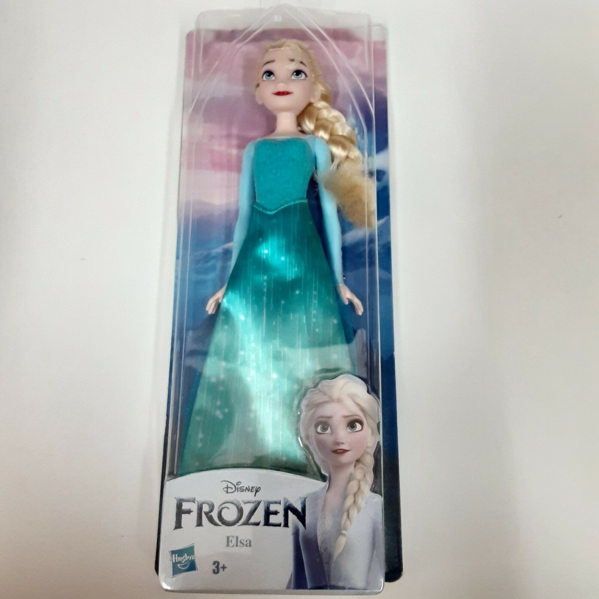 Disney Frozen Elsa Fashion Doll Teal Color Skirt And Shoes and