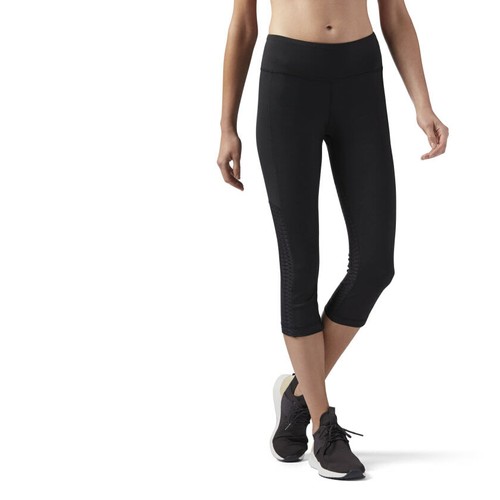 Reebok Womens Mesh Perforated Capri 