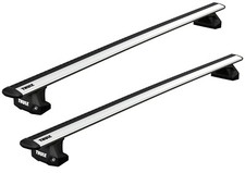 Thule Dachträger Evo Fixpoint WingBar Evo silber für MB C-Class Stufenheck