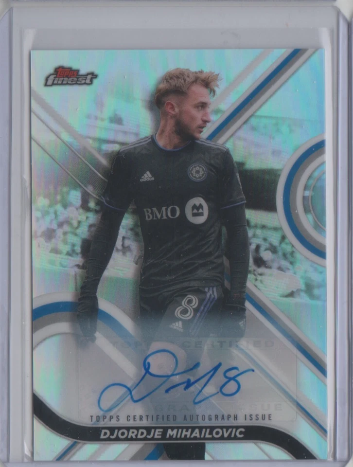 2022 Topps Chrome MLS Autograph #118 Djordje Mihailovic Auto - Flat S/H - Image 2 of 3