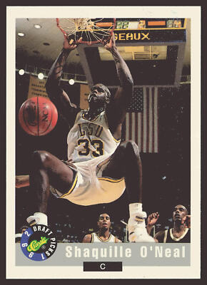 1992 Classic Draft Picks #1 Shaquille O'Neal