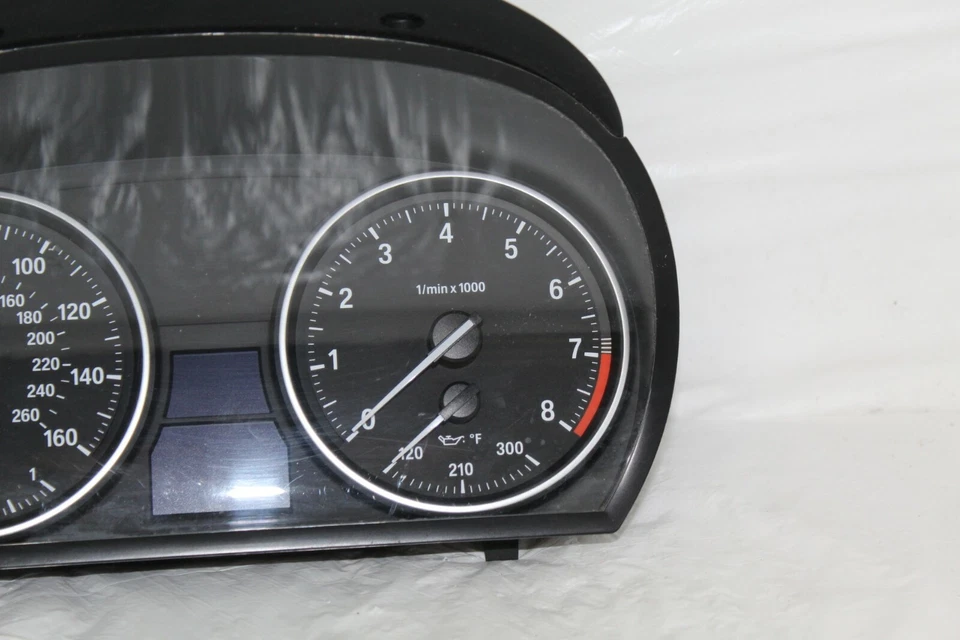 Cuadro de instrumentos velocímetro medidores 07-2015 BMW 328i 335i X1 117.272 millas Foto 3 de 4