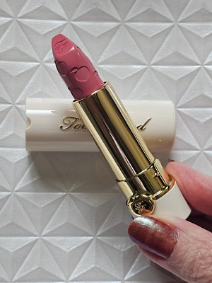Too Faced MAKE ME BLUSH Peach Kiss Lipstick (0.14 oz./Full Size)