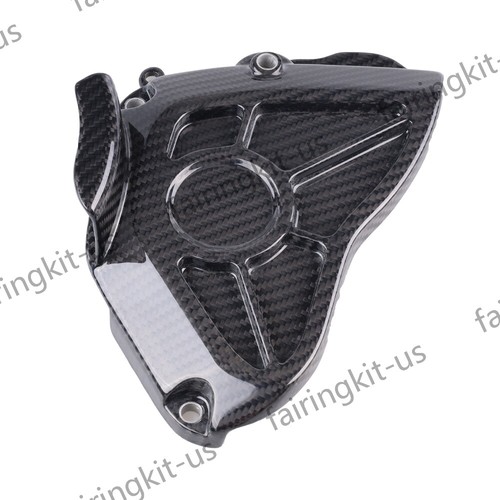 FK 2020-2025 R1/M Fibra de Carbono Lateral Motor Piñón Cadena Estuche Cubierta Carenado - Imagen 7 de 7