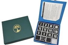 Levenger Time Puzzle Blue w/ Case and Instructions  - CIB Complete in Box