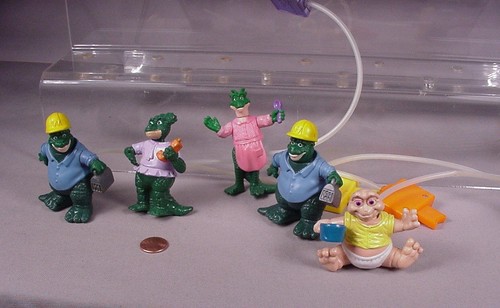 McDonald's 5 Dinosaurs Toys Happy Meal Sinclairs TV show Dino Motion toy Disney - Picture 4 of 4