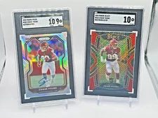 2020 CHASE YOUNG  -ROOKIE CARDS - TWO (2)  SGC-10 GEM MINT - AUTO PLUS