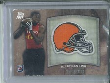 A.J. Green 2011 Topps Rising Rookies - Rookie Team Logo Patch #RTP-AJG /1074