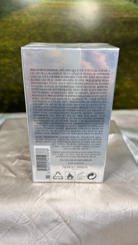 GIORGIO ARMANI AQUA DI GIO ESSENZA EDP SPRAY SELLADO 75 ML Foto 2 de 3