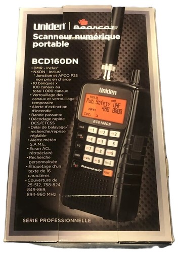 Uniden BCD160DN Bearcat scanner numérique portable radio DMR / NXDN compatible - Photo 3/6