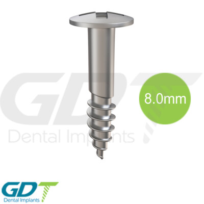 Half Threaded Self-Drilling 8mm GBR Tenting Screw Dental Membrane Fixation 