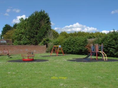 Photo 12x8 Playground, Stroude The playground at the end of Edgell Close. c2012