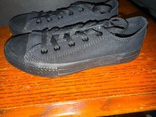Converse Chuck Taylor All Star Ox All Black youth size 1