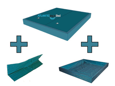 Wasserbett Matratze DUAL Set inkl. Trennw.& Outliner Wasserkern Wasserbetten