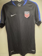 Nike 2016 USMNT Black/Blue Training Jersey size S