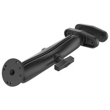 RAM-101U-D-247-3 RAM 3" Square Post Clamp Mount with Round AMP...