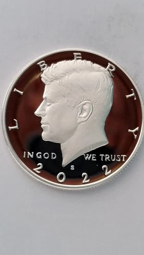 2022-S United States Proof Silver, Kennedy Half Dollar