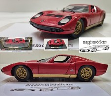 Lamborghini Miura S Bj 1966-1975 Modellauto aus Sammlung Maßstab 1:18 Anson OVP