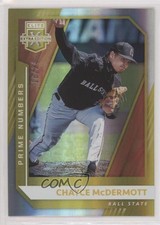 2021 Panini Elite Extra Edition Prime Numbers Gold 18/24 Chayce McDermott 19jf
