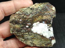 SLICE - GORGEOUS - LARGE SLICE - SLAB - FOR JEWELRY - M-4908 - 59.69g LAPIDARY