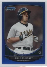 2013 Bowman Draft Picks Chrome Blue Refractor 39/99 Billy Mckinney #BDPP11 0g46