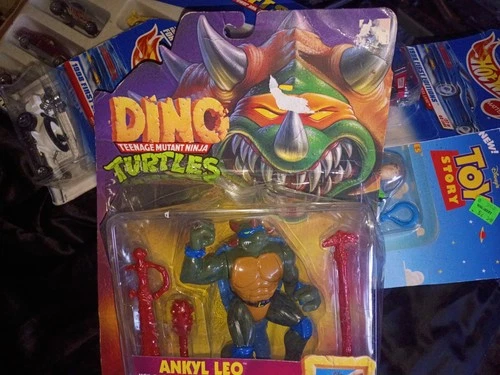 Vintage Playmates 1997 Ankyl Leo Dino Figure TMNT Teenage Mutant Ninja Turtles