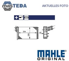 AH 72 000S WÄRMETAUSCHER INNENRAUMHEIZUNG MAHLE ORIGINAL FÜR SEAT LEON