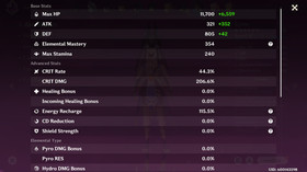 Genshin Impact AR 60 America - Furina - Flins - Hu Tao - Varessa - Arlecchino