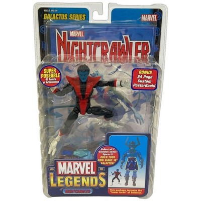 Marvel Legends Nightcrawler 6'' Action Figure ToyBiz Sealed New Galactus Series