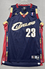 LeBron James Cleveland Cavaliers Adidas Mens L 2 Jersey NBA Alternate 23