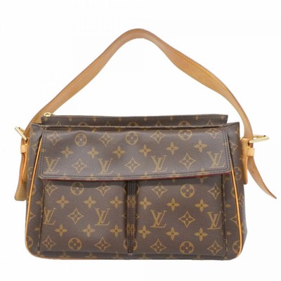 Louis Vuitton Monogram Vivacite GM Shoulder Bag M51163 Brown Women's GZl1ia4u