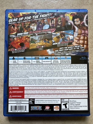 One Piece Burning Blood (Sony PlayStation 4, 2016) PS4 - Imagen 2 de 7